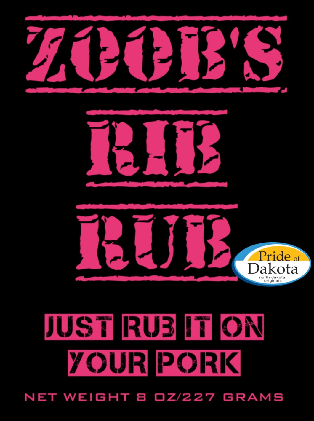 Zoob's Rib Rub