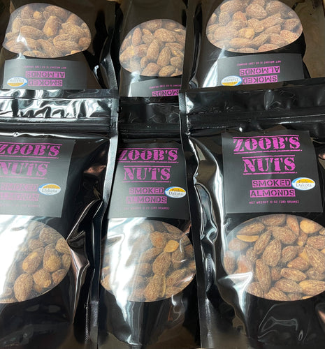 Zoob's Smoked Almonds 10 oz
